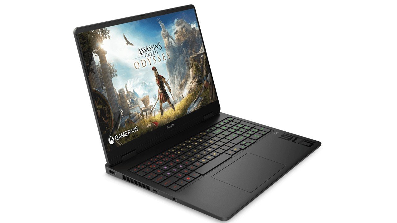 HP OMEN Slim Gaming Laptop 16-an0012TX, Black